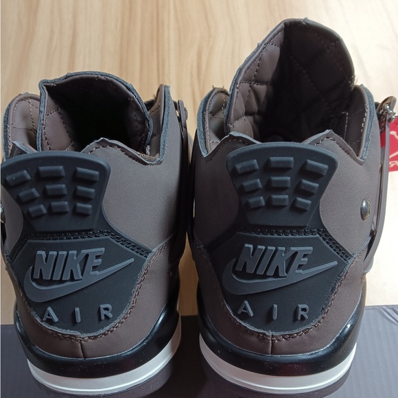 Jordan Gray and Black High-Top Athletic Sneakers - Picture 5 of 16